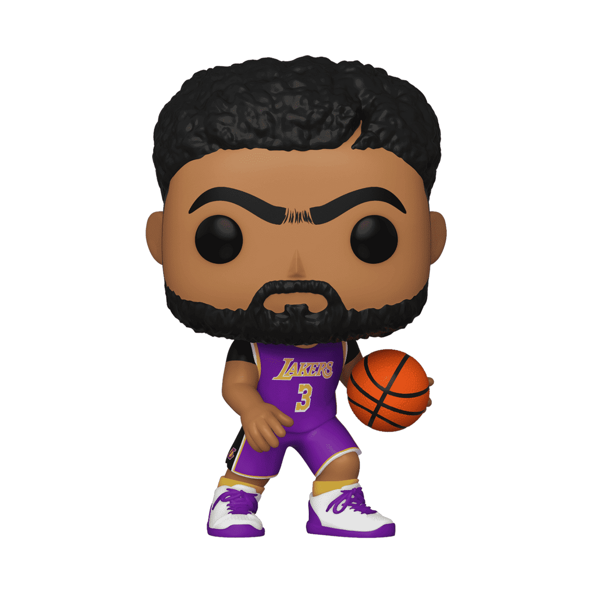 Колекційна фігурка Funko Pop NBA Anthony Davis #120 - Los Angeles Lakers Purple (57627), 4'' (10 см), В наявності, доставка 1-2 дні
