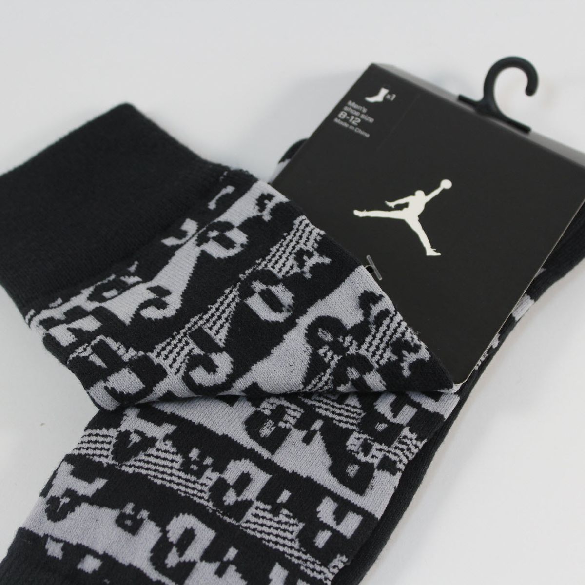 Шкарпетки Jordan XI 11 Retro Sneaker Socks Black 631714-018, L (42-46), В наявності, доставка 1-2 дні