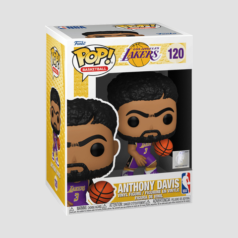 Колекційна фігурка Funko Pop NBA Anthony Davis #120 - Los Angeles Lakers Purple (57627), 4'' (10 см), В наявності, доставка 1-2 дні
