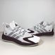 Кросівки баскетбольні Adidas Pro Boost Low White Maroon FX9220, 48.5, В наявності, доставка 1-2 дні