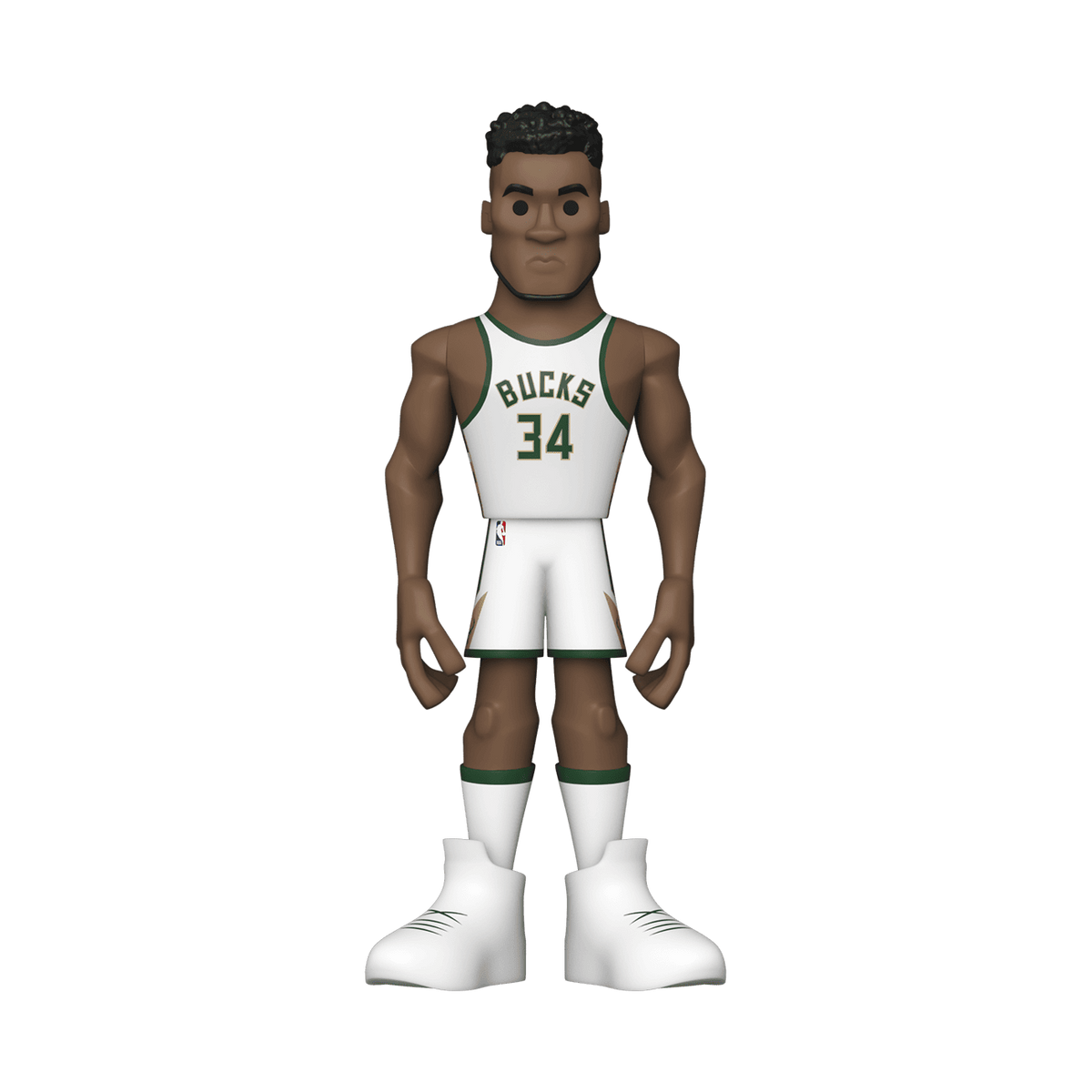 Колекційна фігурка Funko Gold NBA Giannis Antetokounmpo - Milwaukee Bucks White (57293), 5'' (12.7 см), В наявності, доставка 1-2 дні