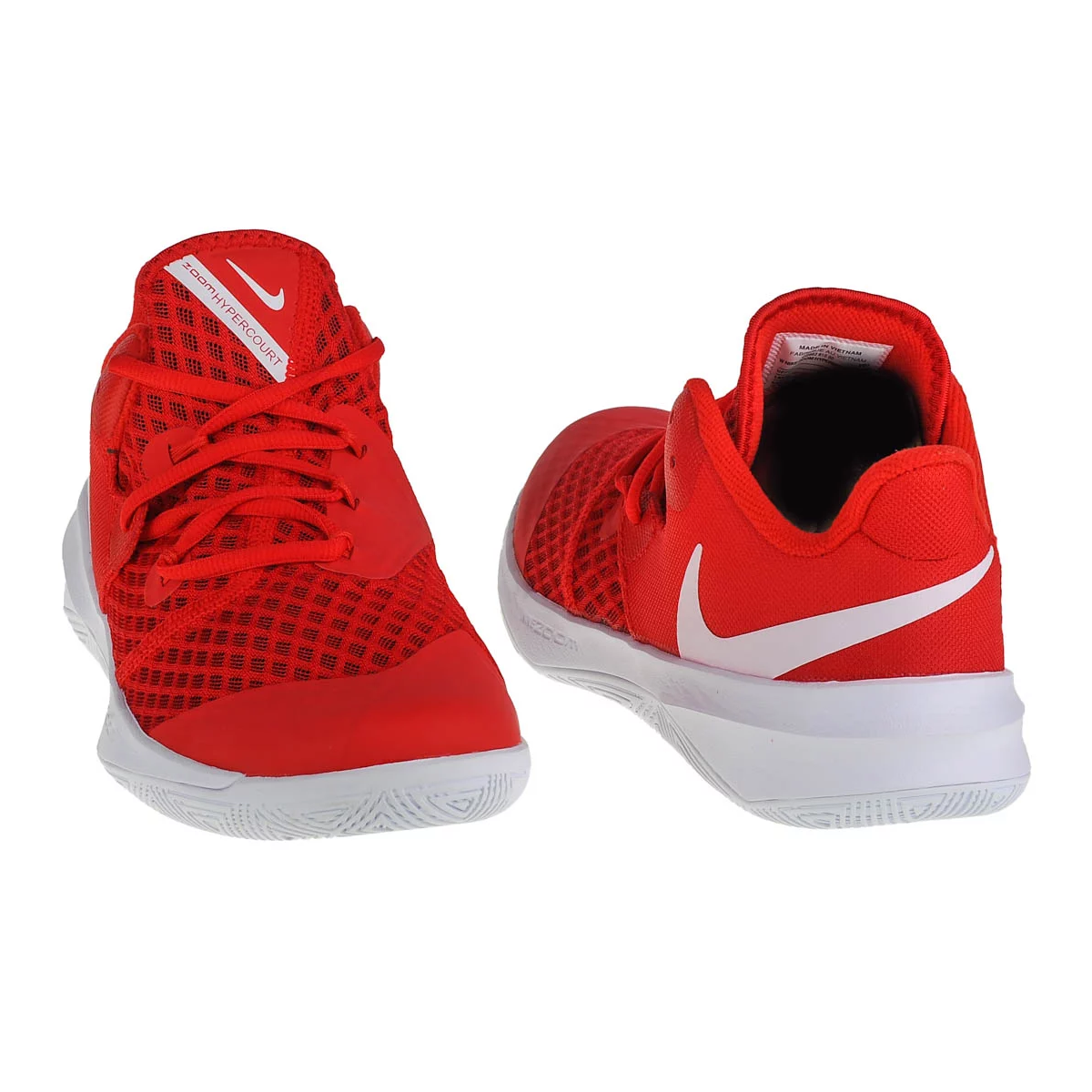 Кросівки баскетбольні жіночі Nike W Zoom Hyperspeed Court Red White CI2963-610, 40.5, В наявності, доставка 1-2 дні