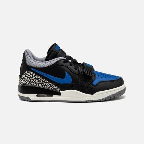 Кросівки чоловічі Jordan Legacy 312 Low Game Royal Black CD7069-041, 42, В наявності, доставка 1-2 дні
