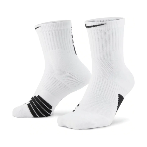 Шкарпетки баскетбольні Nike Elite Ankle Dri-Fit Basketball Socks White SX7625-100, XL (46-50), В наявності, доставка 1-2 дні