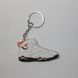 Брелок Jordan 7 Retro White Grey, OneSize (універсальний), В наявності, доставка 1-2 дні