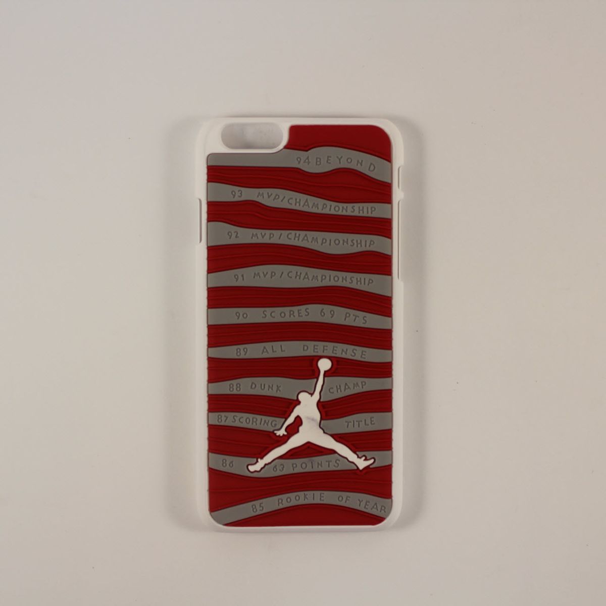 Чохол для iPhone Michael Jordan Career (біло-червоний), iPhone 6/6s