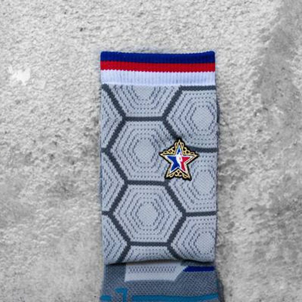 Шкарпетки баскетбольні Stance NBA All-Star ASG East Nola 2017 Crew Basketball Socks Dark Grey M559A17EAS-GRY, L (42-46), В наявності, доставка 1-2 дні