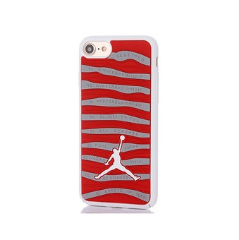 Чехол для iPhone Michael Jordan Career (бело-красный), iPhone 6/6s