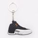 Брелок Jordan 12 Retro Black Orange, OneSize (універсальний), В наявності, доставка 1-2 дні