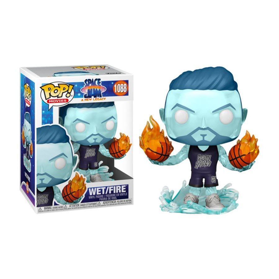 Колекційна фігурка Funko Pop Movies Wet/Fire - Space Jam A New Legacy Multicolor (56229), 4'' (10 см), В наявності, доставка 1-2 дні