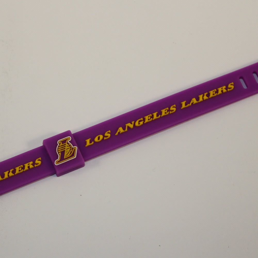 Браслет NBA Team Los Angeles Lakers, OneSize