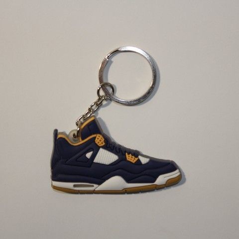Брелок Jordan 4 Retro Navy Brown, OneSize (універсальний), В наявності, доставка 1-2 дні