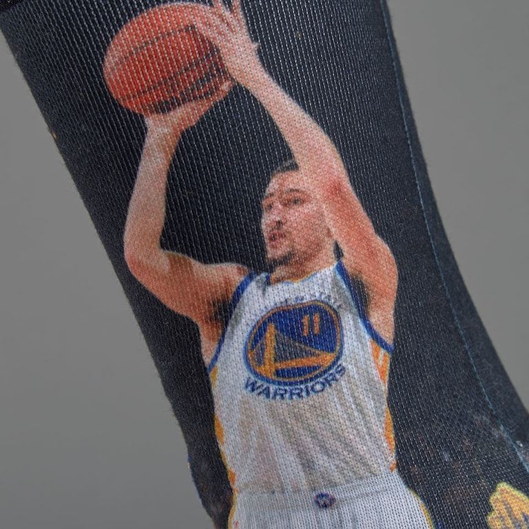 Шкарпетки унісекс Stance NBA Curry/Thompson Golden State Warriors Crew Socks Multicolor M528D15CTH-BLU, L (42-46), В наявності, доставка 1-2 дні