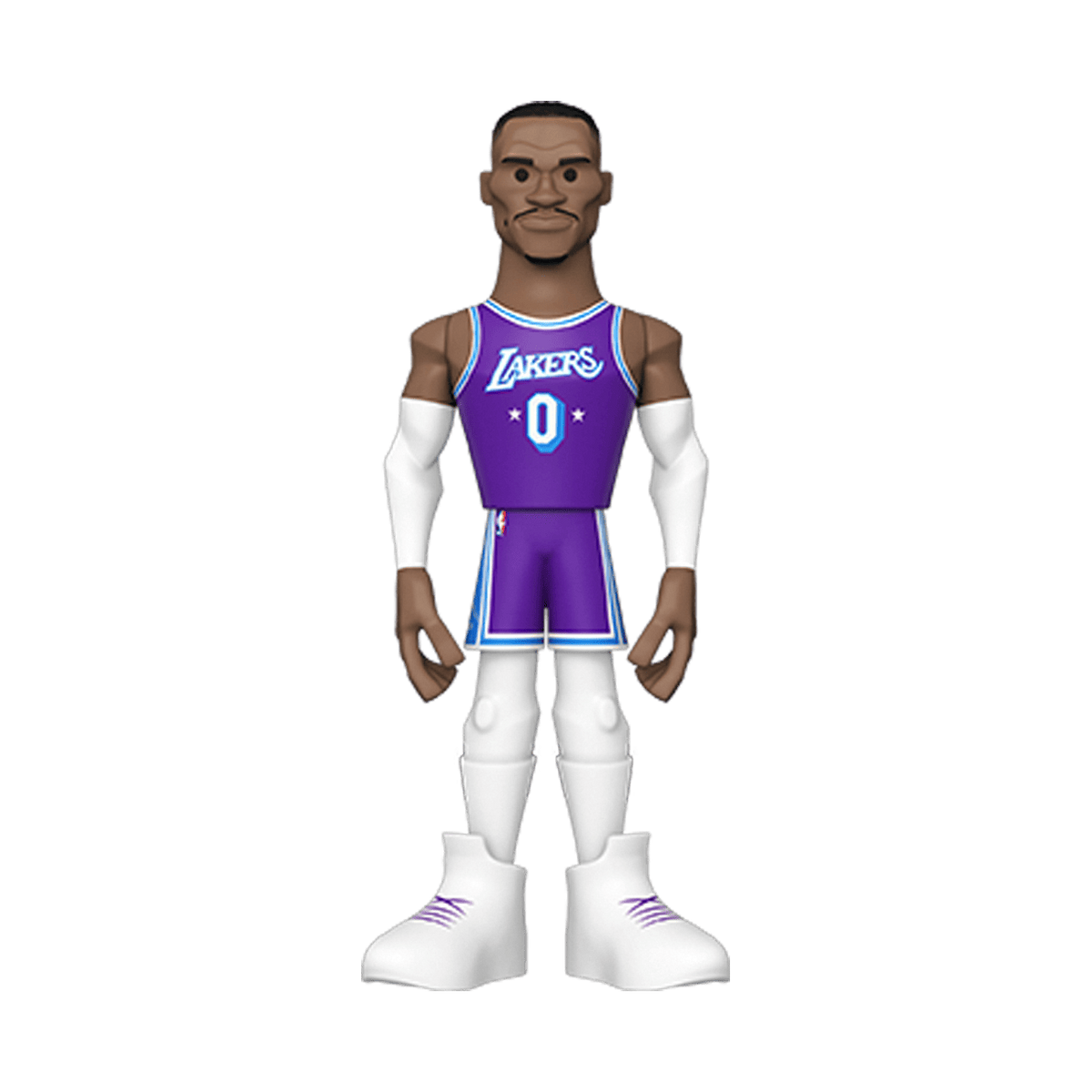 Колекційна фігурка Funko Gold NBA Russell Westbrook - Los Angeles Lakers Purple (61487), 5'' (12.7 см), В наявності, доставка 1-2 дні