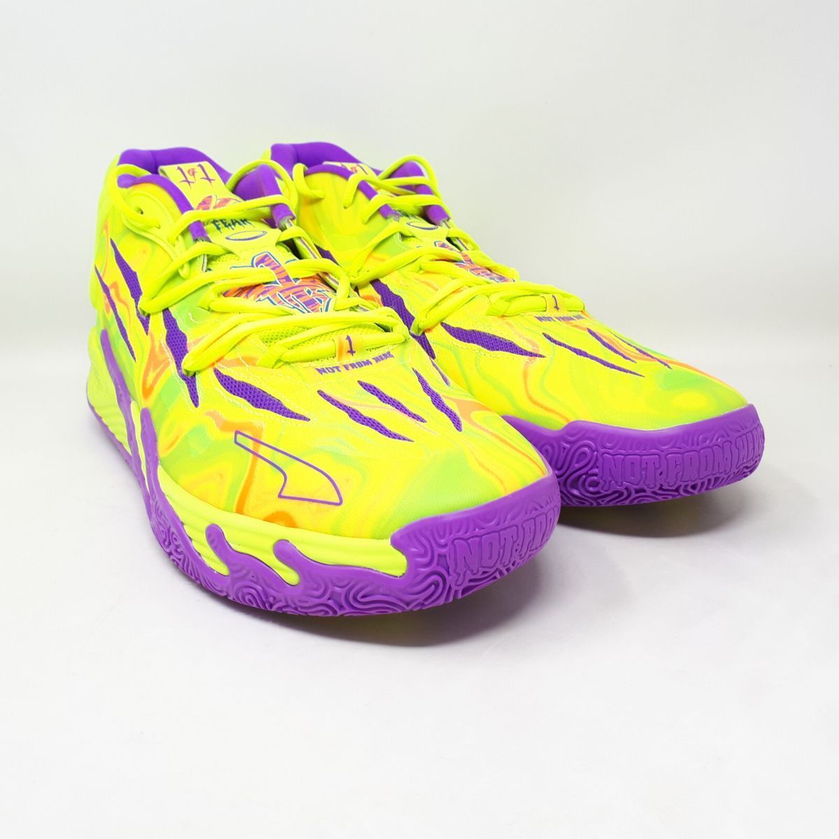 Кросівки баскетбольні Puma LaMelo Ball MB.03 Spark Yellow 379898-01, 47, В наявності, доставка 1-2 дні