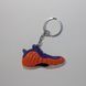Брелок Nike Air Foamposite One Orange Blue, OneSize (універсальний), В наявності, доставка 1-2 дні