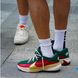 Кросівки баскетбольні Nike Zoom Freak 5 Green Red DZ2944-600, 44, В наявності, доставка 1-2 дні
