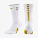 Шкарпетки баскетбольні Nike NBA Elite Dri-Fit Crew Basketball Socks White Gold PAA403-100, 2XL (50-54), В наявності, доставка 1-2 дні