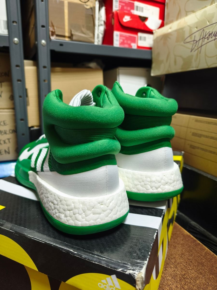 Кросівки баскетбольні Adidas SM Marquee Boost TEAM Green G28754, 49, В наявності, доставка 1-2 дні