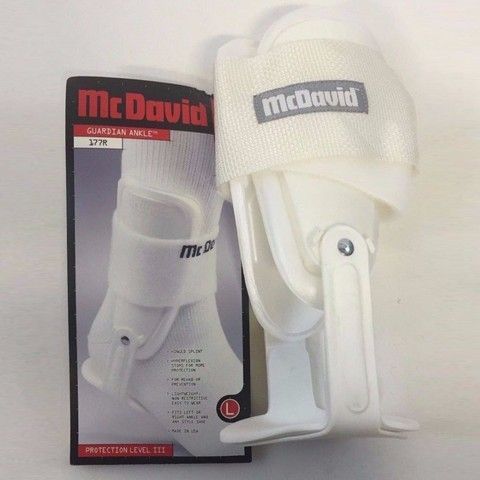 Фіксатор гомілкостопного суглобу McDavid 177R Guardian Ankle Brace White, L, В наявності, доставка 1-2 дні