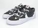 Кросівки чоловічі Nike Blazer Low Sacai Iron Grey DD1877-002, 47.5, В наявності, доставка 1-2 дні
