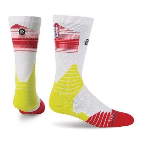 Шкарпетки баскетбольні Stance NBA Atlanta Hawks Core Crew Basketball Socks White M559C5CCHA-WHT, L (42-46), В наявності, доставка 1-2 дні