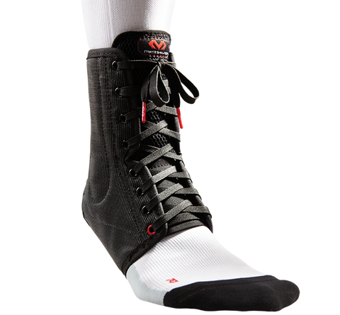 Фіксатор гомілкостопного суглобу McDavid 199 Ankle Brace Lace-Up W/ Stays Black, XL, В наявності, доставка 1-2 дні