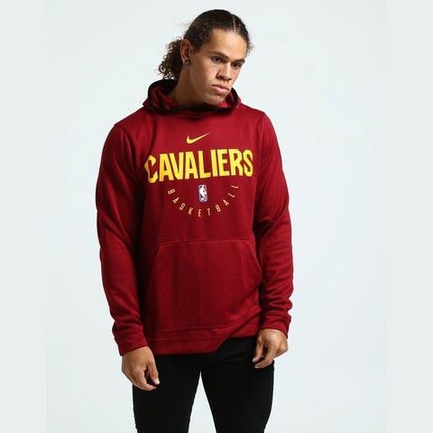 Кофта Nike NBA Cleveland Cavaliers Spotlight Pullover Maroon 940953-677, L, В наявності, доставка 1-2 дні