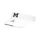 Кепка Jordan Michigan Wolverines 2021 Sideline Performance Aerobill Visor White CT0133-100, XL, В наявності, доставка 1-2 дні
