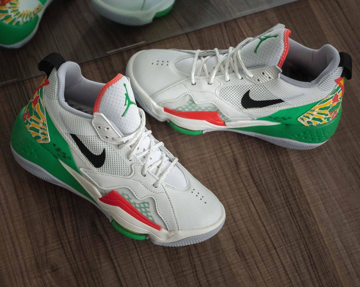 Кросівки баскетбольні Jordan Zoom '92 White Lucky Green CK9183-103, 41, В наявності, доставка 1-2 дні