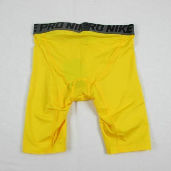 Шорти компресійні Nike Pro NBA DRI-Fit Player Issue PE Compression Shorts Yellow 880802-728, 3XL, В наявності, доставка 1-2 дні