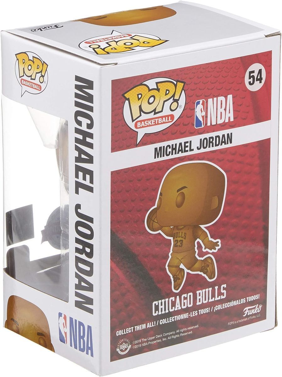 Колекційна фігурка Funko Pop NBA Michael Jordan #54 - Chicago Bulls BRONZED EXCLUSIVE (40307), 4'' (10 см), В наявності, доставка 1-2 дні