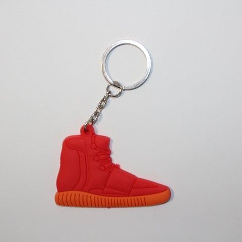 Брелок Adidas Yeezy 750 Boost Red, OneSize (універсальний), В наявності, доставка 1-2 дні