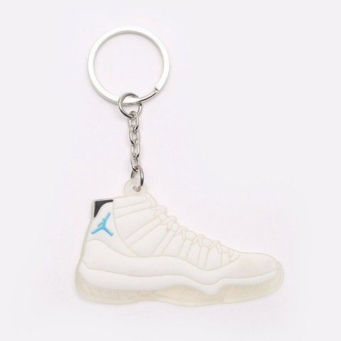 Брелок Jordan 11 Retro White, OneSize (універсальний), В наявності, доставка 1-2 дні