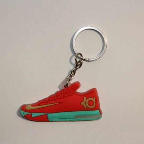 Брелок Nike KD VI 6 Red Teal, OneSize (універсальний), В наявності, доставка 1-2 дні