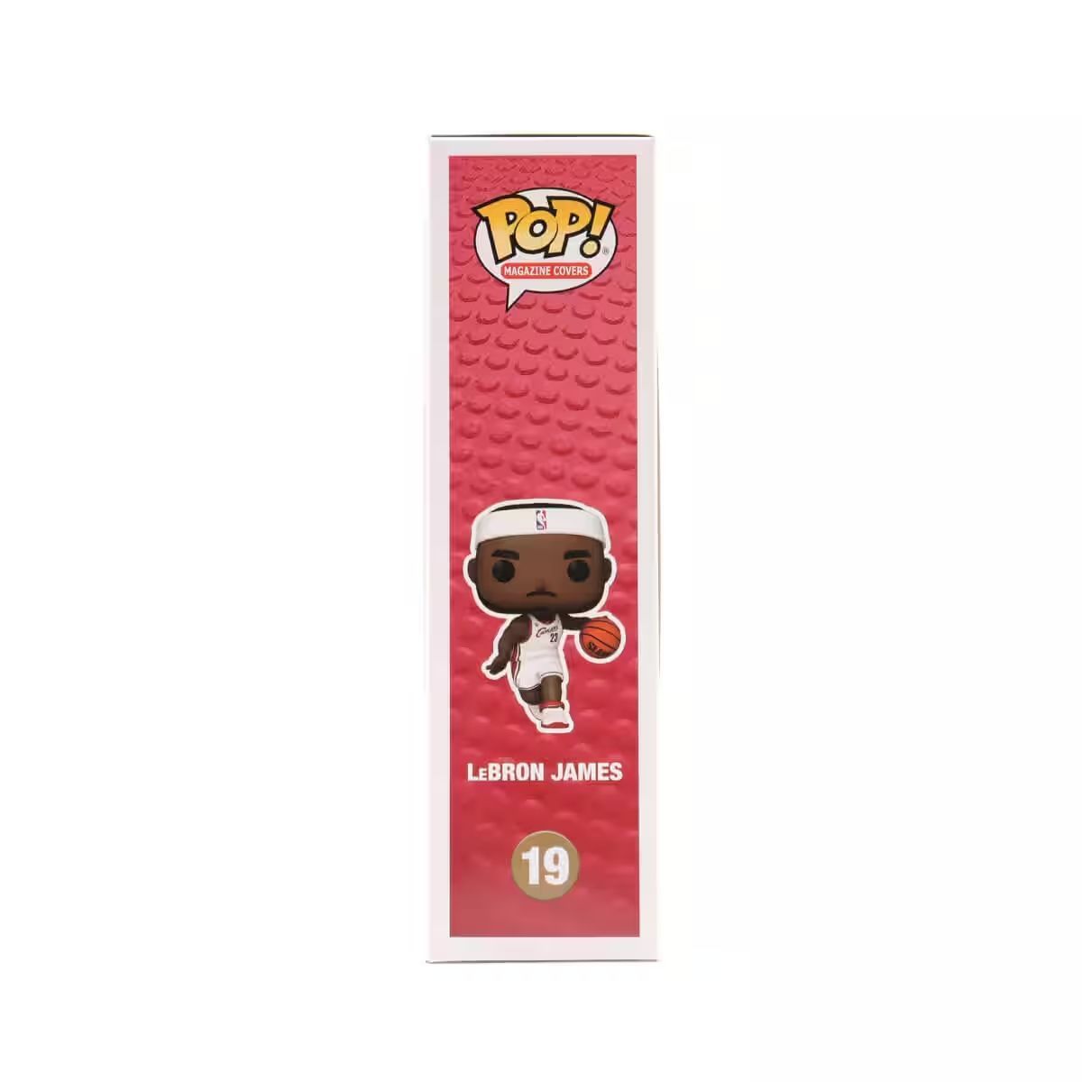 Колекційна фігурка Funko Pop Magazine Covers SLAM NBA Lebron James - Cleveland Cavaliers White (75073), 4'' (10 см), В наявності, доставка 1-2 дні
