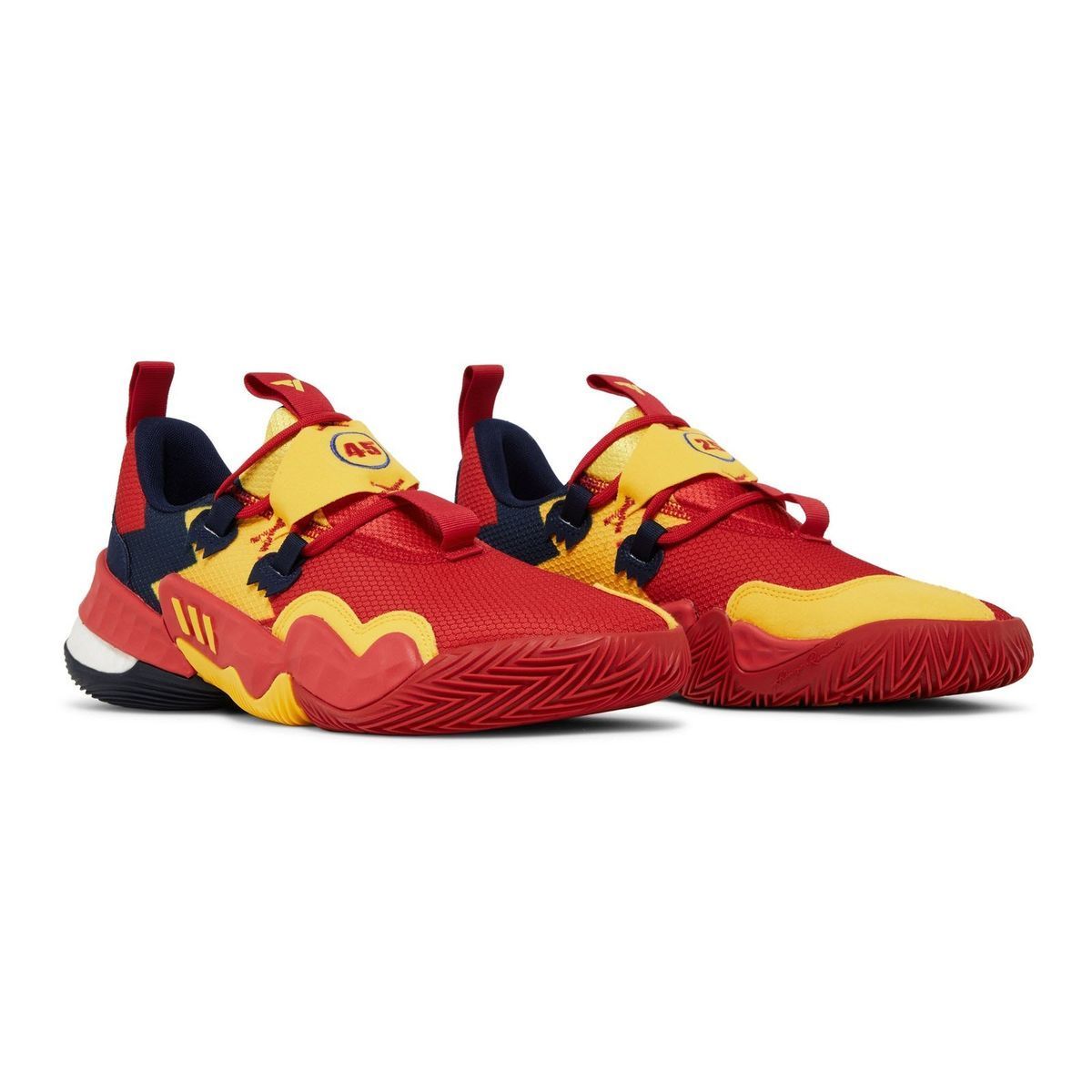 Кросівки баскетбольні Adidas Trae Young 1 McDonald's Red Yellow GX6815, 42, В наявності, доставка 1-2 дні