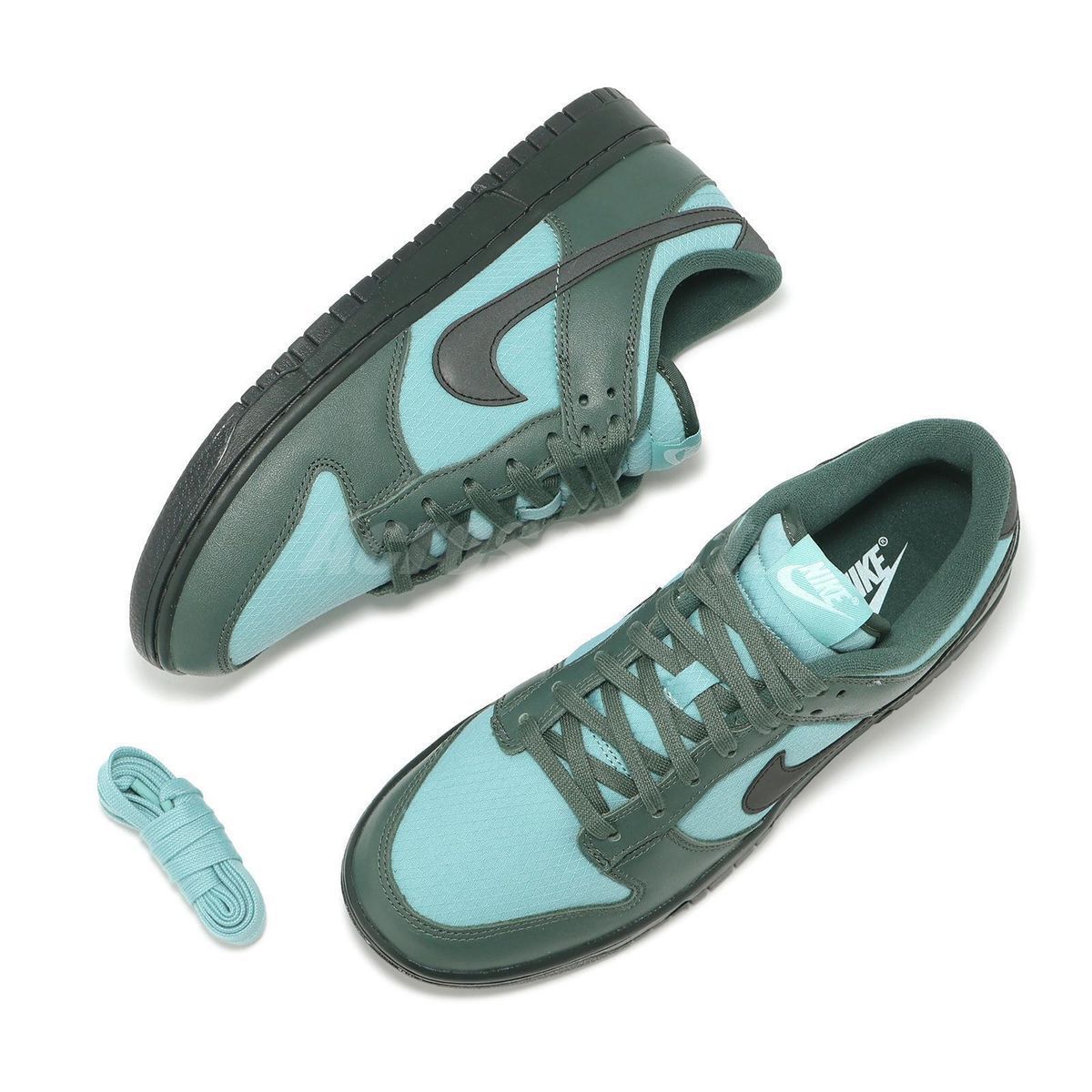 Кросівки чоловічі Nike Dunk Low Retro SE Vinage Green FZ3052-300, 46, В наявності, доставка 1-2 дні