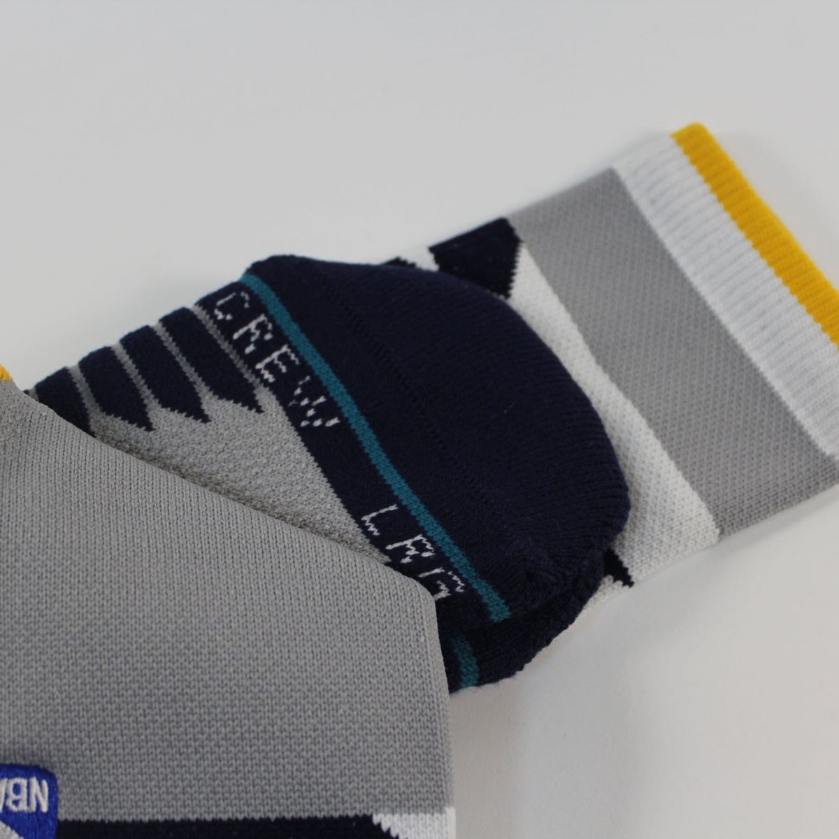 Шкарпетки баскетбольні Stance NBA Indiana Pacers Core Crew Basketball Socks Grey M559C5CCPA-GRY, L (42-46), В наявності, доставка 1-2 дні
