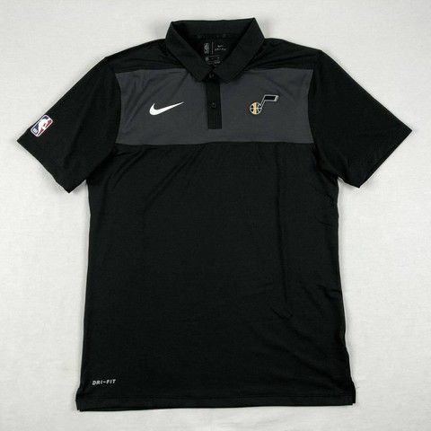 Поло Nike NBA Utah Jazz Dri-FIT Black 940853-010, S, В наявності, доставка 1-2 дні