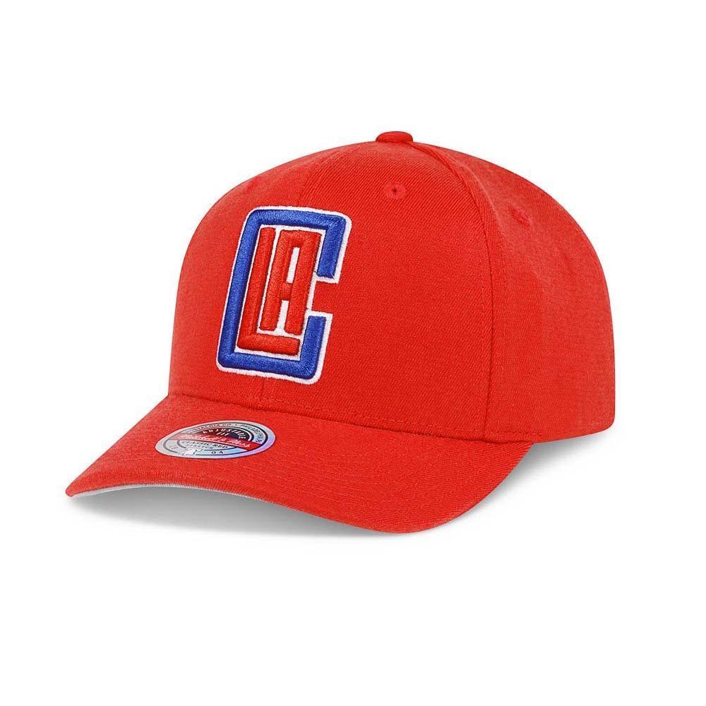 Кепка снепбек Mitchell & Ness NBA Los Angeles Clippers Team Ground Stretch Red Line Flex Snapback 6HSSMM19361-LACRED1, OneSize (універсальний), В наявності, доставка 1-2 дні
