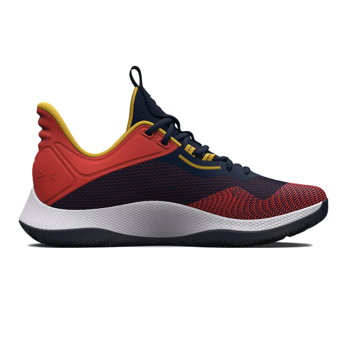 Кросівки баскетбольні Under Armour Curry HOVR Splash 2 Navy Orange 3025636-400, 45.5, В наявності, доставка 1-2 дні