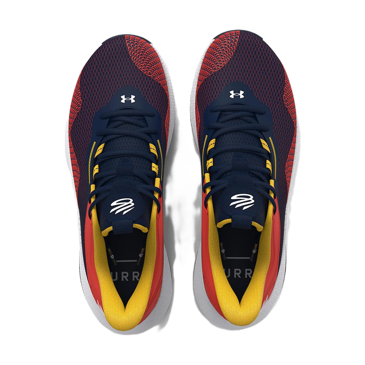 Кросівки баскетбольні Under Armour Curry HOVR Splash 2 Navy Orange 3025636-400, 45.5, В наявності, доставка 1-2 дні