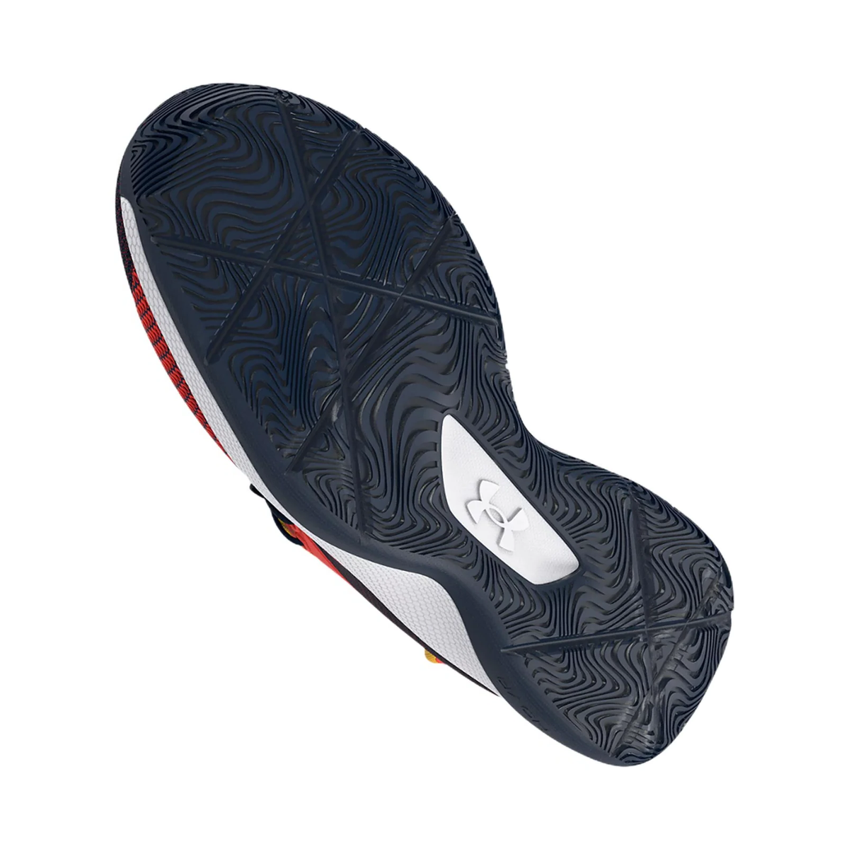 Кросівки баскетбольні Under Armour Curry HOVR Splash 2 Navy Orange 3025636-400, 45.5, В наявності, доставка 1-2 дні