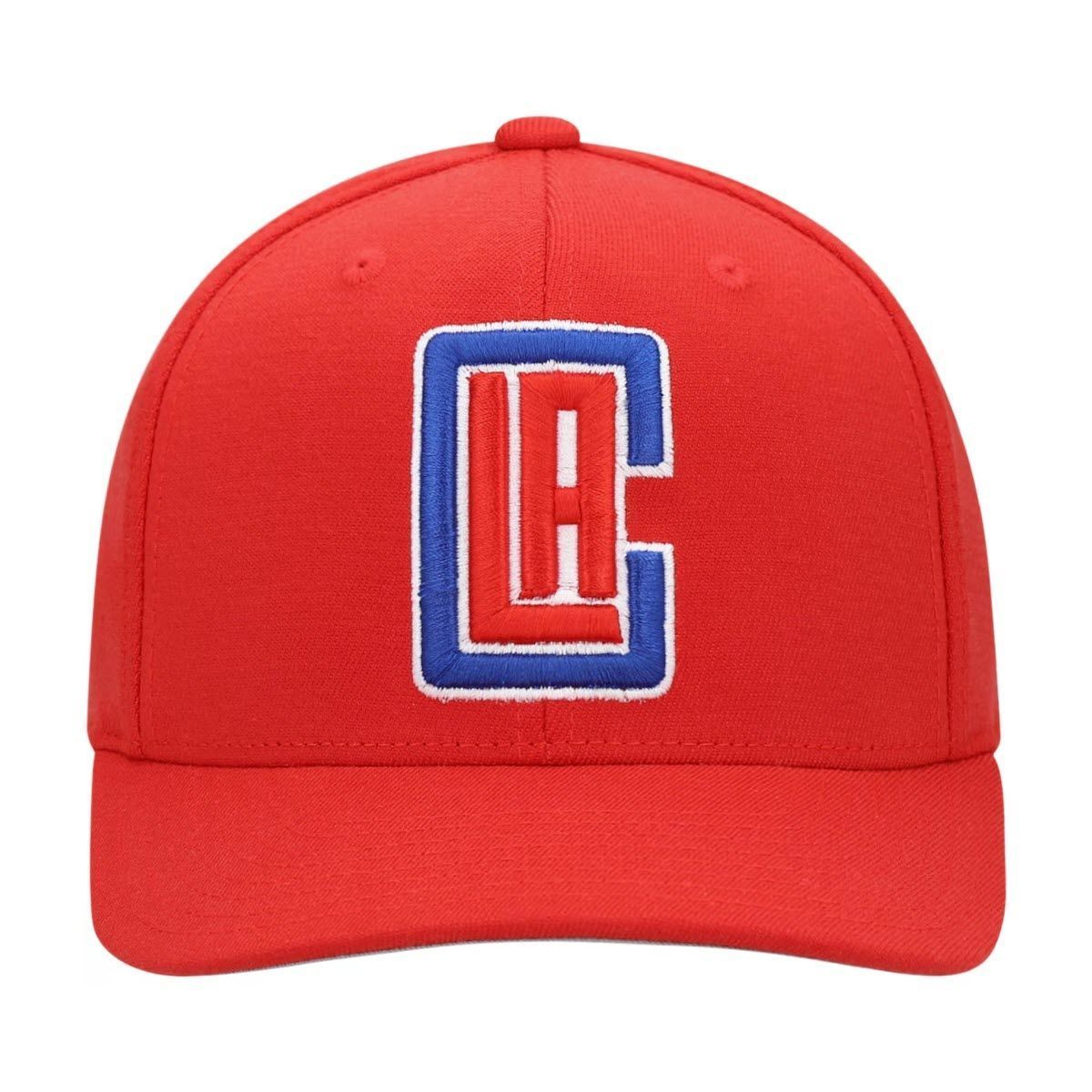 Кепка снепбек Mitchell & Ness NBA Los Angeles Clippers Team Ground Stretch Red Line Flex Snapback 6HSSMM19361-LACRED1, OneSize (універсальний), В наявності, доставка 1-2 дні