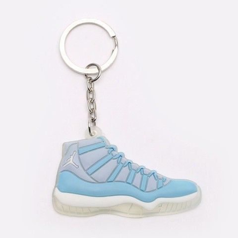 Брелок Jordan 11 Retro Carolina Blue, OneSize (універсальний), В наявності, доставка 1-2 дні