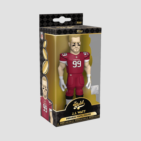 Колекційна фігурка Funko Gold NFL J.J. Watt - Arizona Cardinals Red (59356), 5'' (12.7 см), В наявності, доставка 1-2 дні