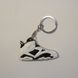 Брелок Jordan 6 Retro White Black, OneSize (універсальний), В наявності, доставка 1-2 дні