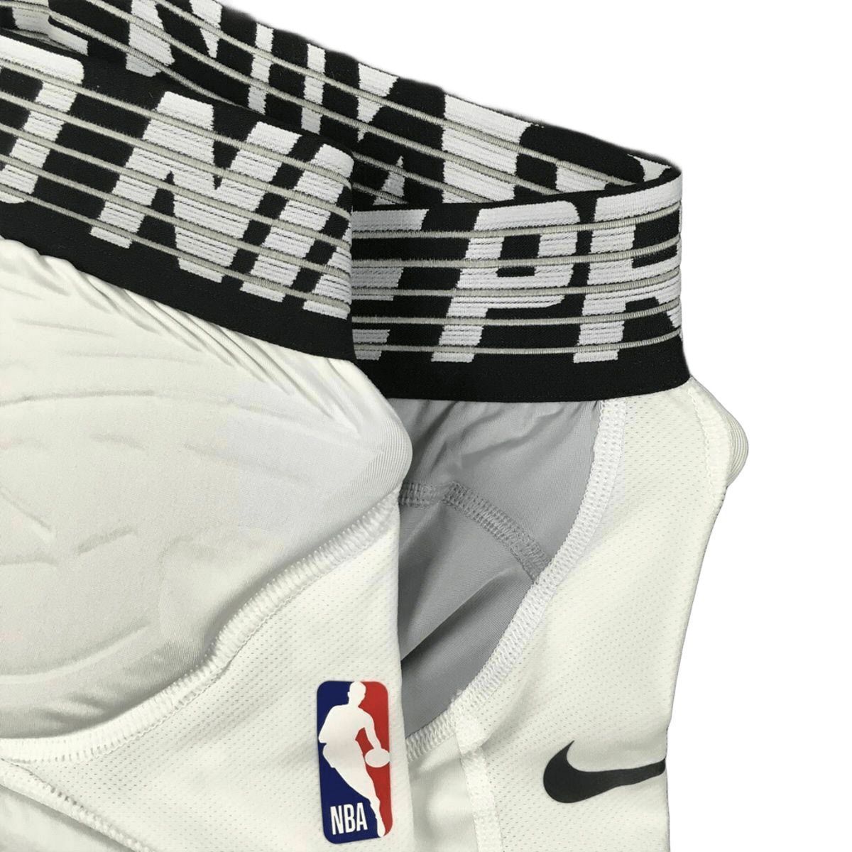 Шорти компресійні з захистом Nike Pro Hyperstrong NBA Basketball Padded Compression Shorts White 881966-100, 2XL, В наявності, доставка 1-2 дні