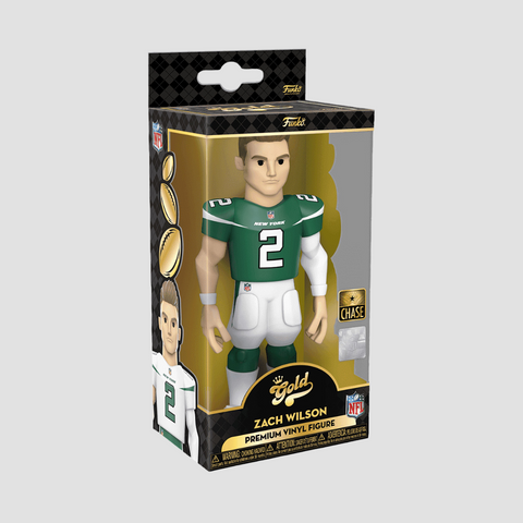 Колекційна фігурка Funko Gold NFL Zach Wilson - New York Giants Green (64899), 5'' (12.7 см), В наявності, доставка 1-2 дні